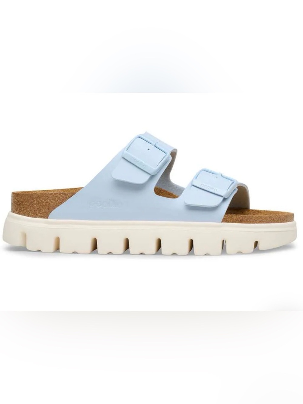 Papelillo By Birkenstock Sandsls Arizona Chunky baby  blue Size 38 (7) - Picture 7 of 7
